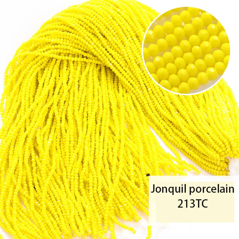 חרוזי קריסטל צבעוניים 2 מ"מ – איכות גבוהה לעיצוב ויצירה