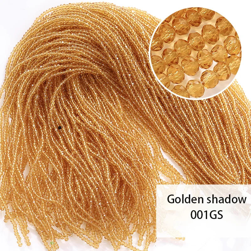 חרוזי קריסטל צבעוניים 2 מ"מ – איכות גבוהה לעיצוב ויצירה