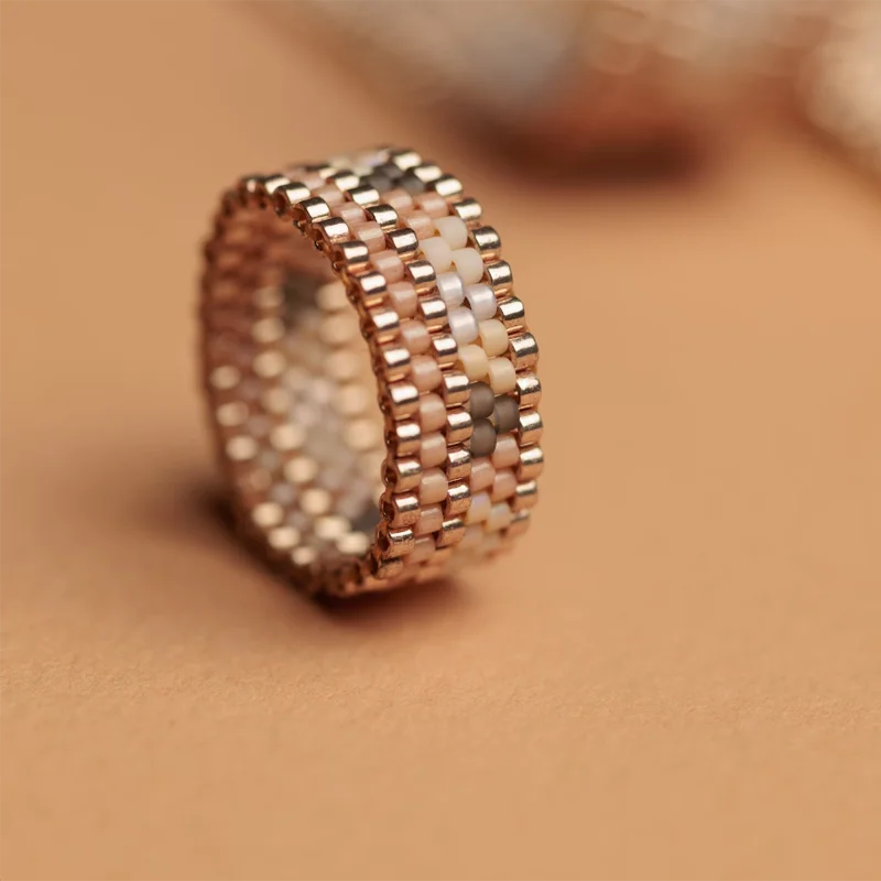 חרוזי זכוכית MKU יפניים 2 מ"מ – צבעים מטאליים