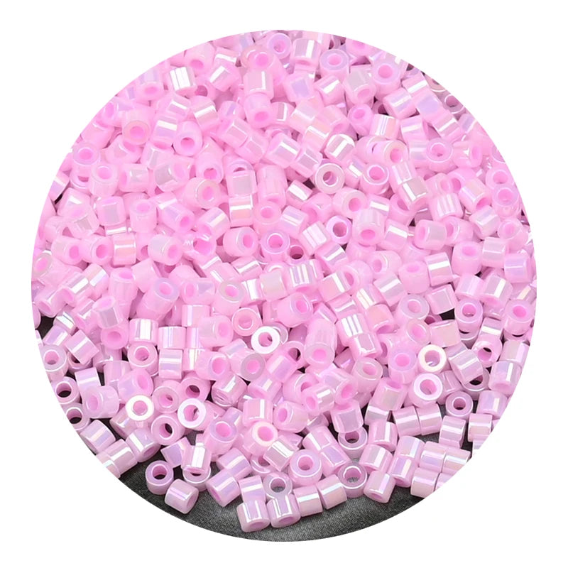 חרוזי זכוכית מיני 2 מ"מ צבעוניים