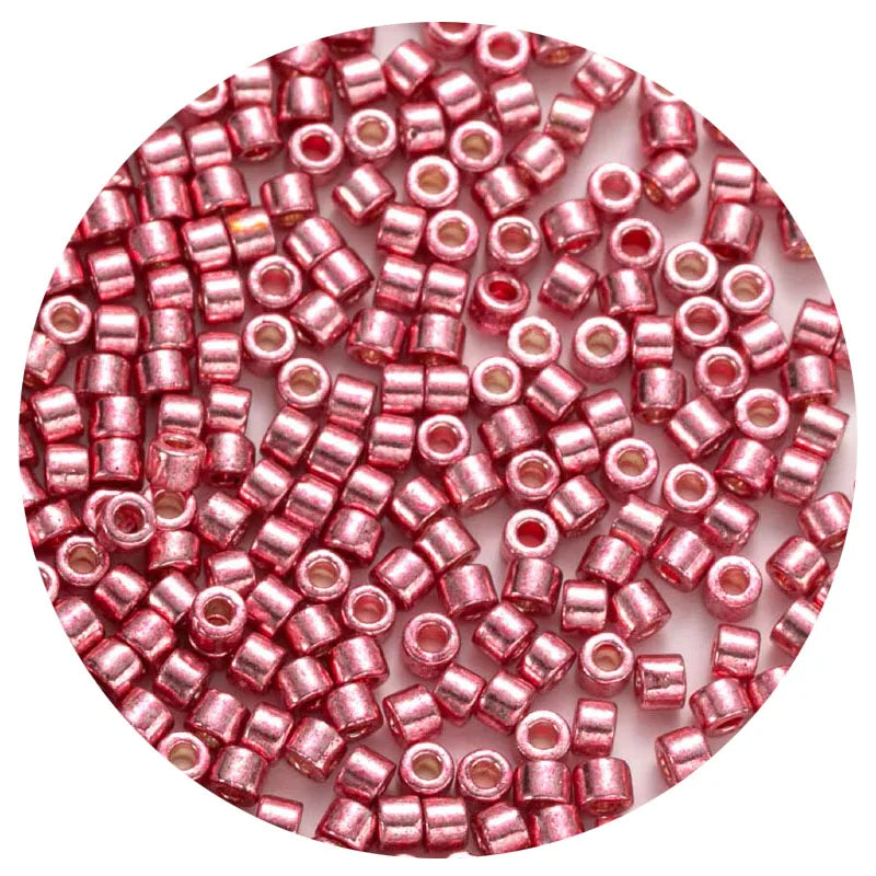 חרוזי זכוכית MKU יפניים 2 מ"מ – צבעים מטאליים