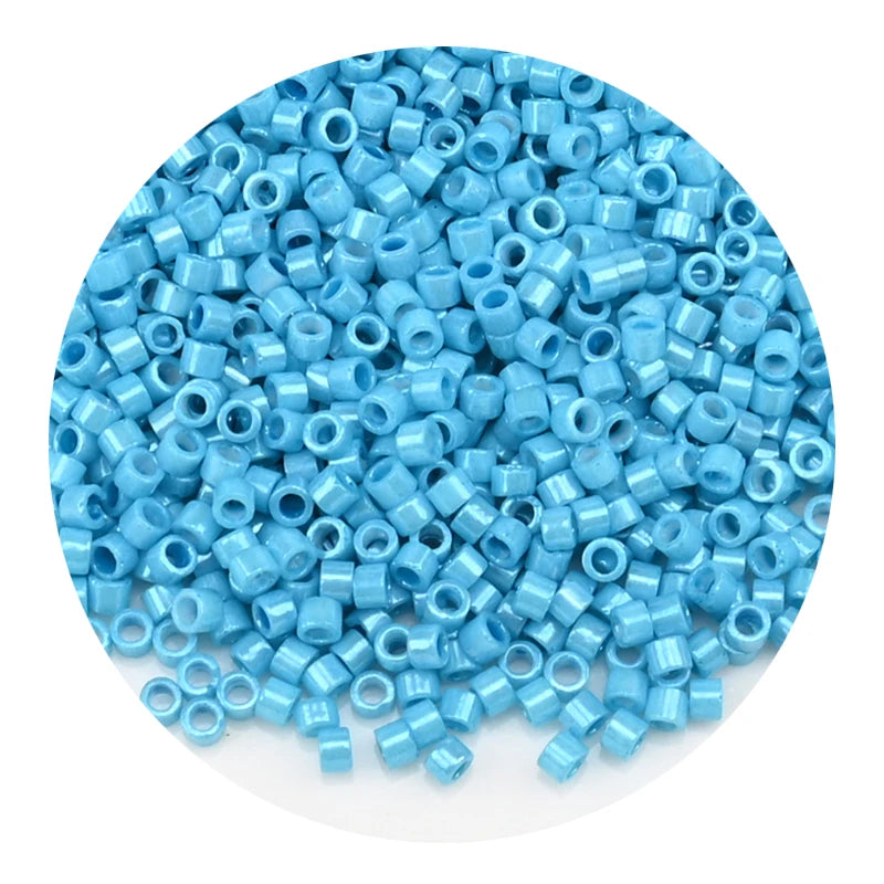 חרוזי זכוכית מיני 2 מ"מ צבעוניים