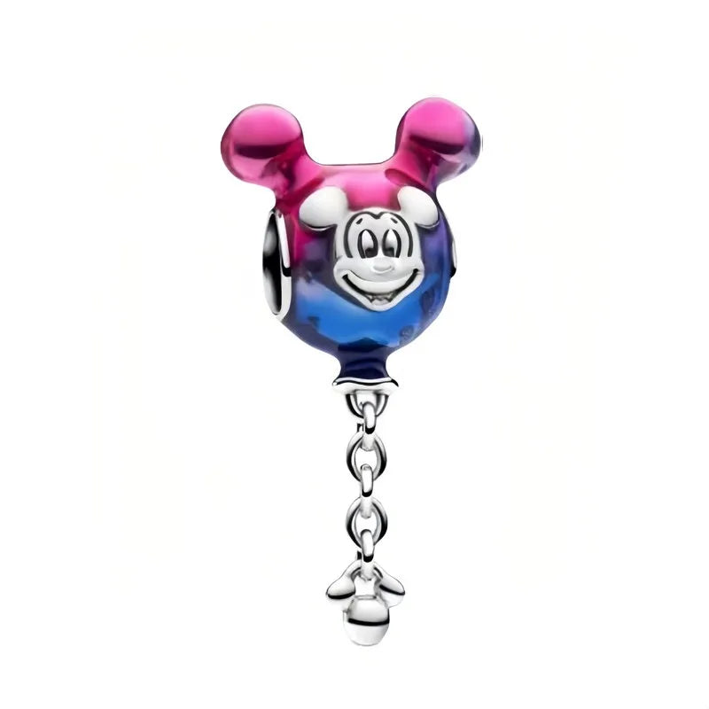 חרוזי דיסני כסף סטרלינג 925 – תוספת יוקרתית וצבעונית לצמיד