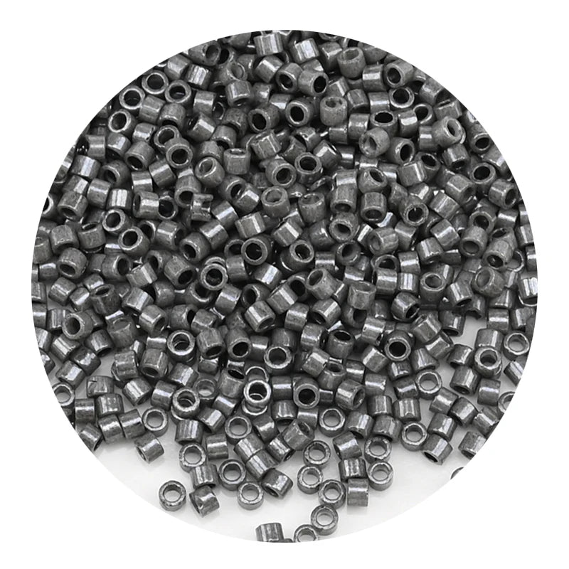 חרוזי זכוכית מיני 2 מ"מ צבעוניים