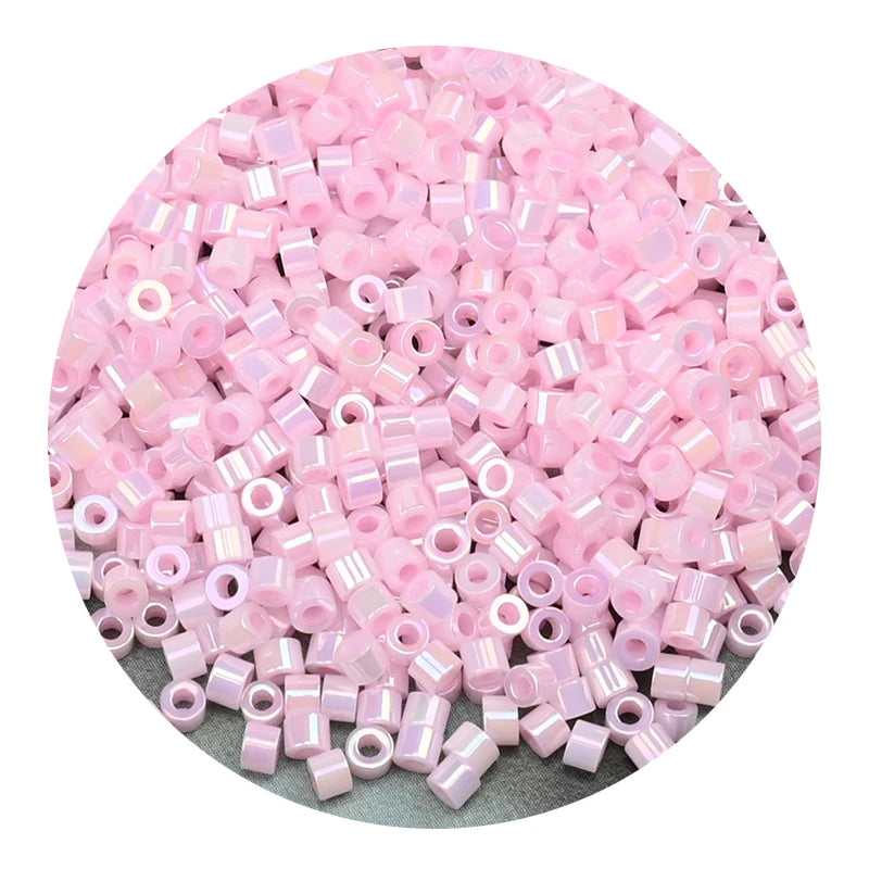 חרוזי זכוכית מיני 2 מ"מ צבעוניים