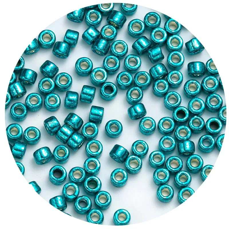 חרוזי זכוכית MKU יפניים 2 מ"מ – צבעים מטאליים