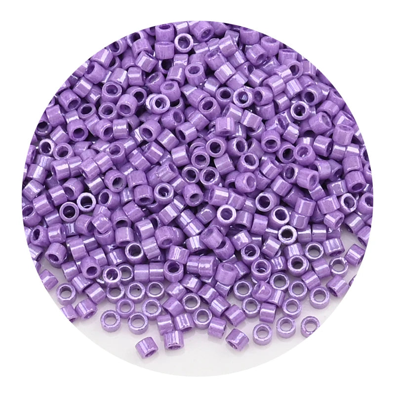 חרוזי זכוכית מיני 2 מ"מ צבעוניים