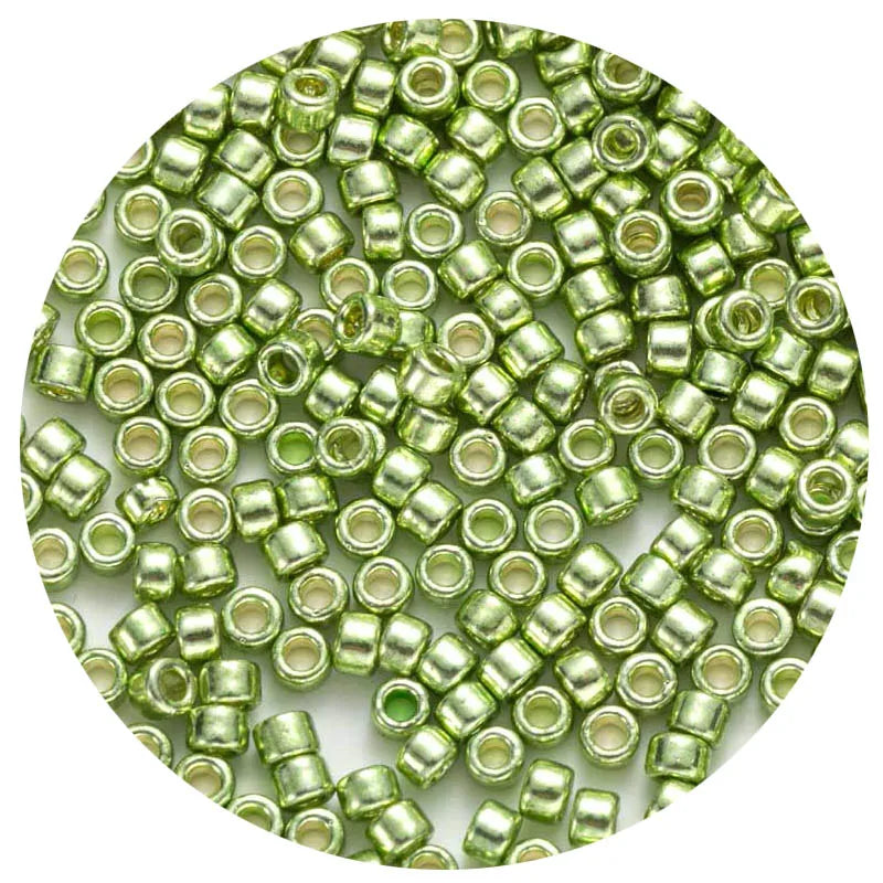 חרוזי זכוכית MKU יפניים 2 מ"מ – צבעים מטאליים