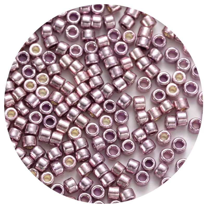 חרוזי זכוכית MKU יפניים 2 מ"מ – צבעים מטאליים