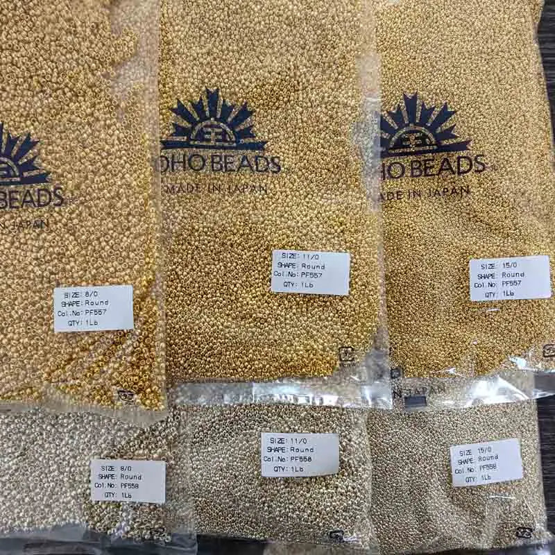 חרוזי זכוכית עגולים – TOHO יפן