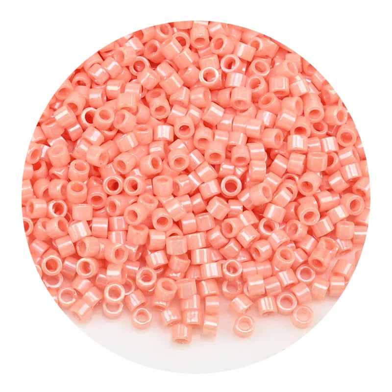 חרוזים יפנים זכוכית מיני 2 מ"מ – 1250 יחידות ליצירה ותכשיטים