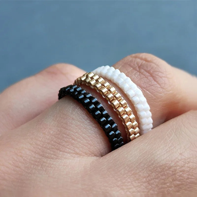 חרוזי זכוכית MKU יפניים 2 מ"מ – צבעים מטאליים