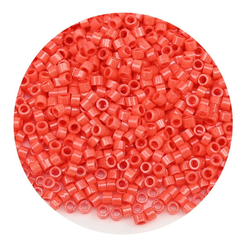 חרוזי זכוכית מיני 2 מ"מ צבעוניים