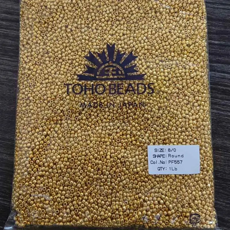 חרוזי זכוכית עגולים – TOHO יפן