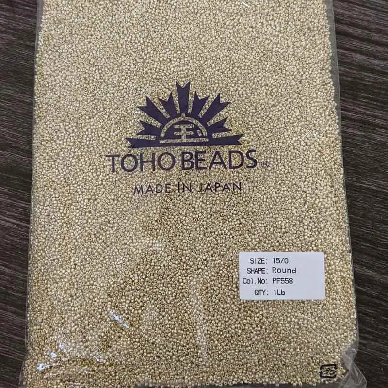 חרוזי זכוכית עגולים – TOHO יפן