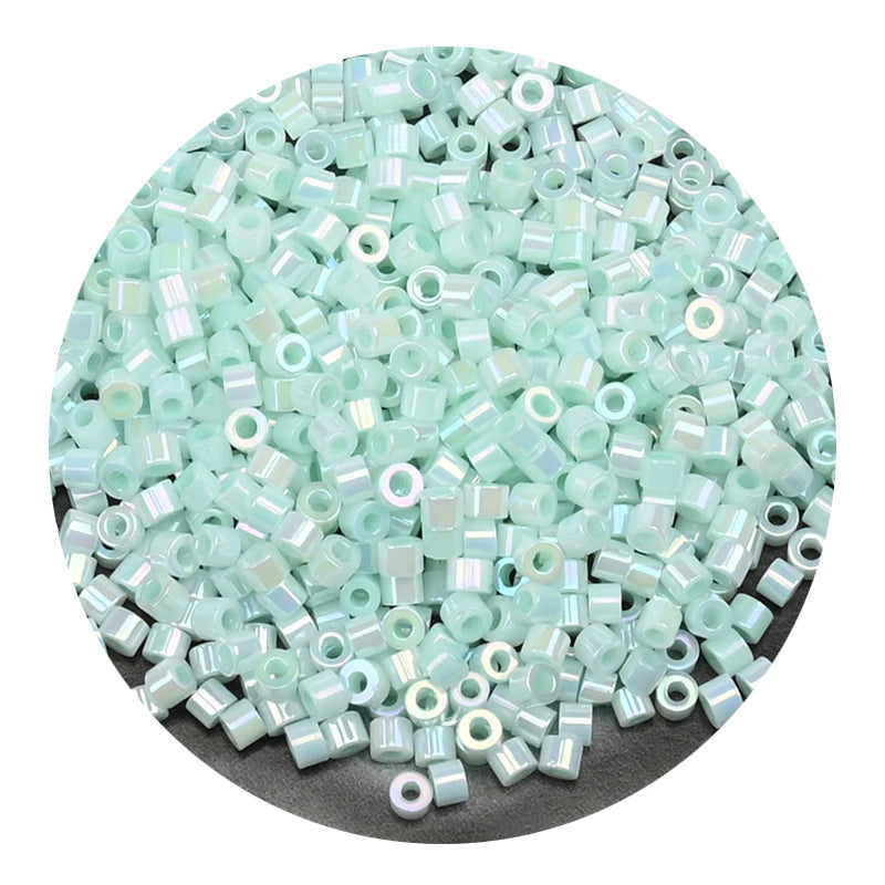 חרוזי זכוכית מיני 2 מ"מ צבעוניים