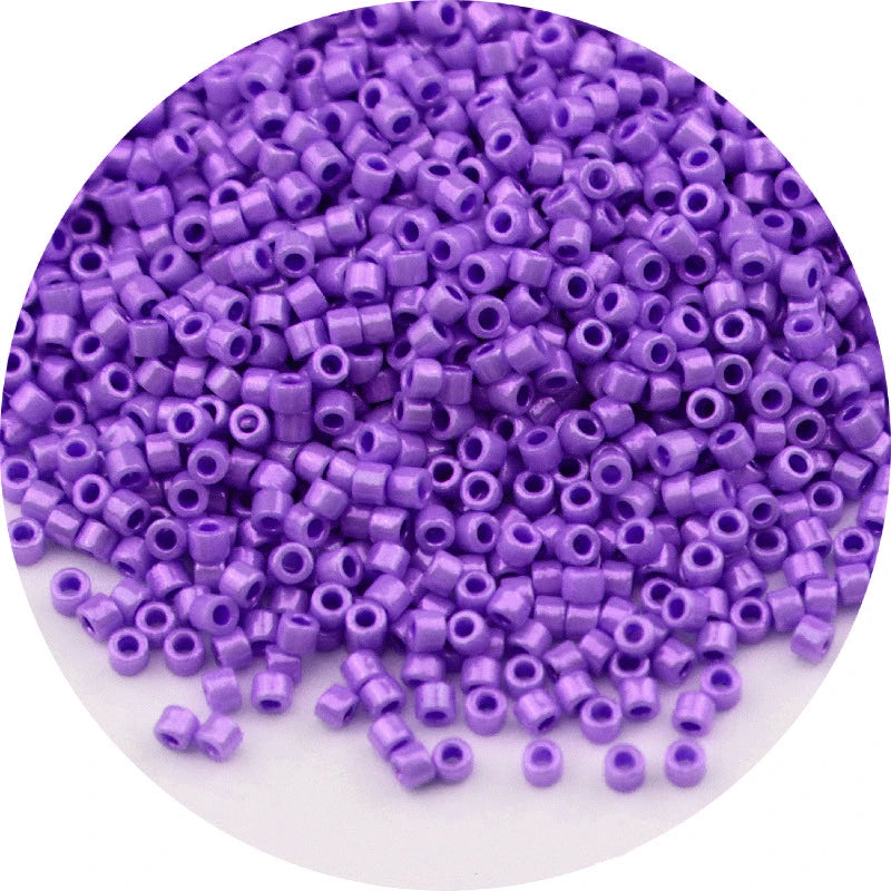 חרוזי זכוכית יפניים אטומים 11/0 – לחריזה ו־DIY