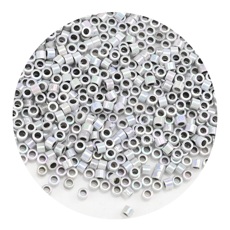 חרוזי זכוכית מיני 2 מ"מ צבעוניים