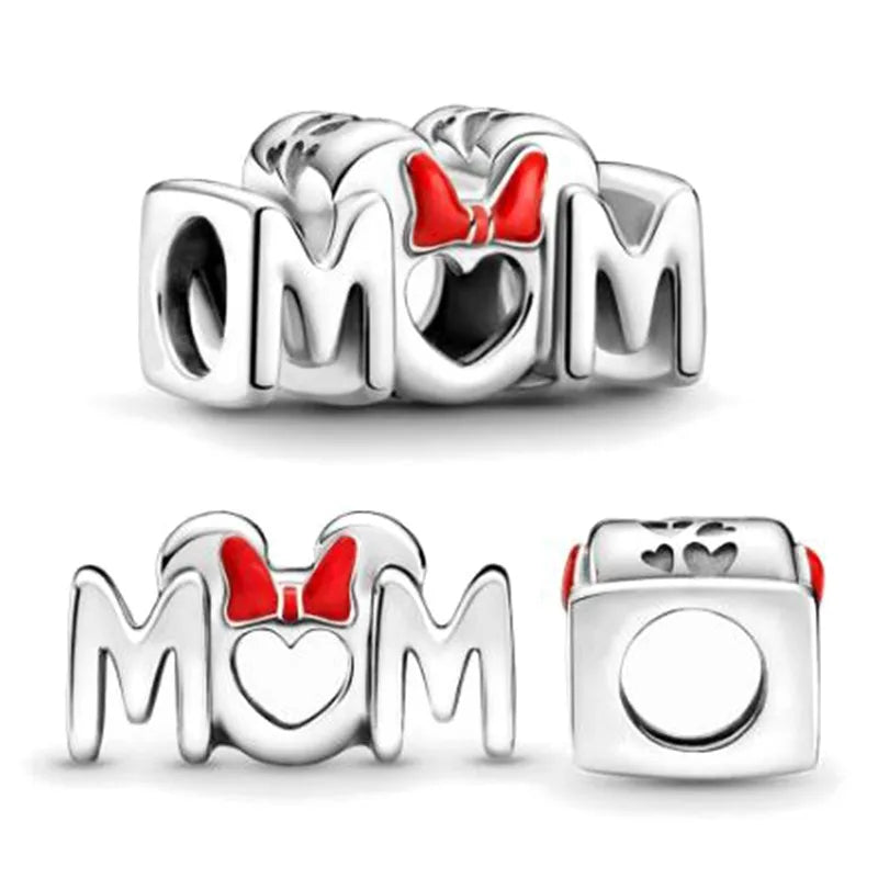 חרוזי דיסני כסף סטרלינג 925 – תוספת יוקרתית וצבעונית לצמיד