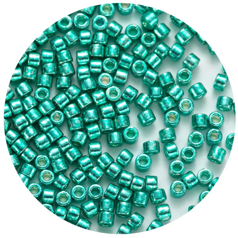 חרוזי זכוכית יפניים MKU – 2 מ"מ, צבעים מטאליים ליצירה