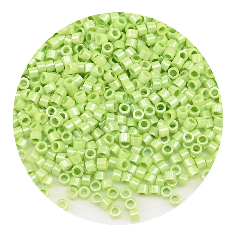 חרוזי זכוכית מיני 2 מ"מ צבעוניים