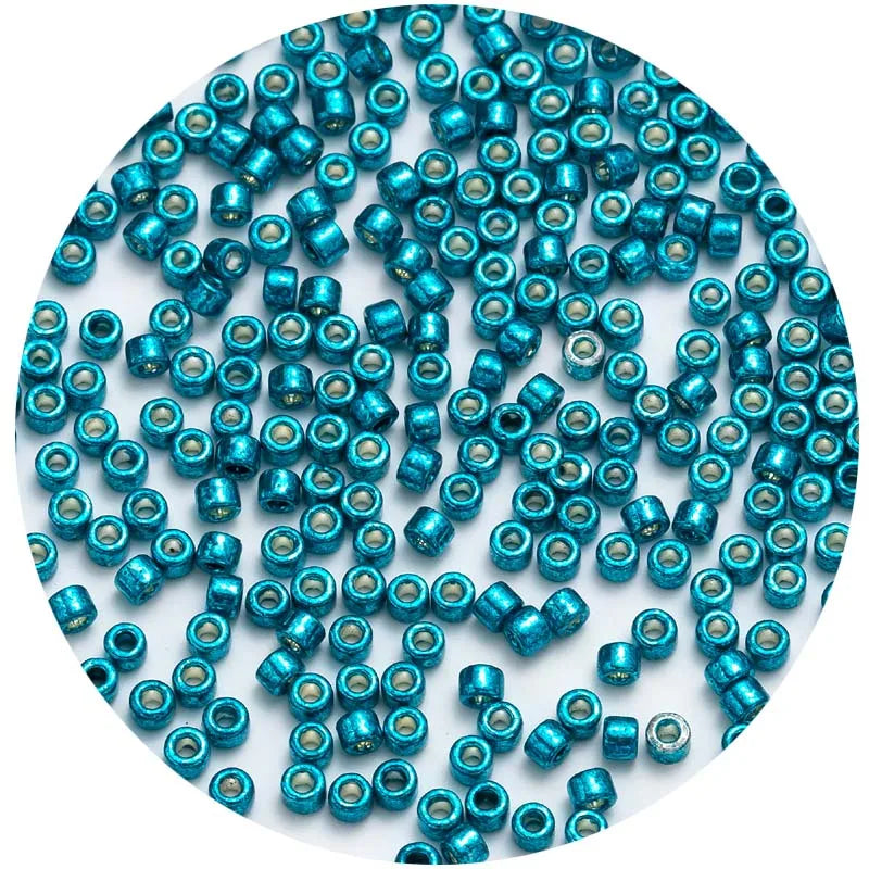 חרוזי זכוכית MKU יפניים 2 מ"מ – צבעים מטאליים