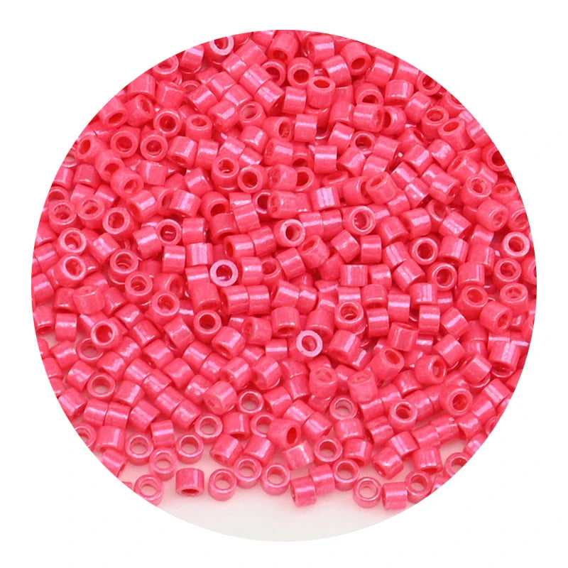 חרוזי זכוכית מיני 2 מ"מ צבעוניים