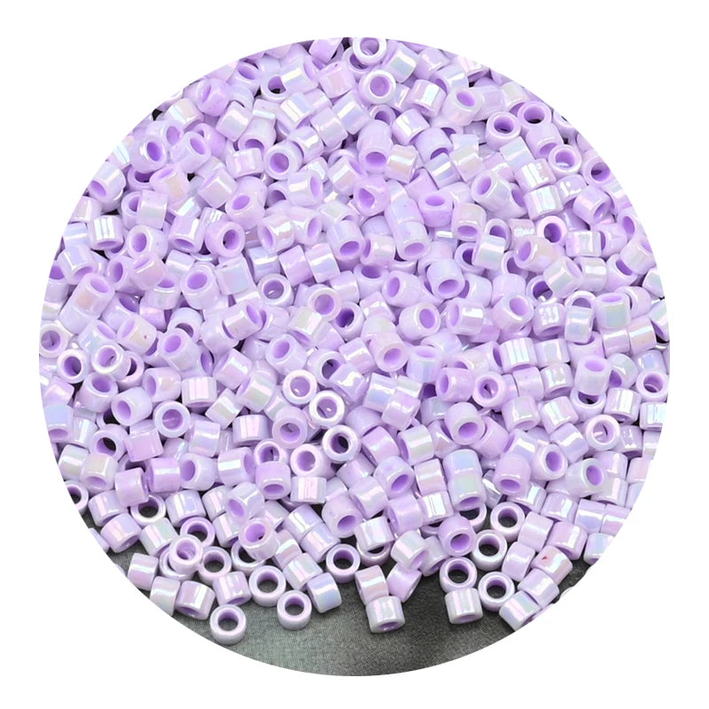 חרוזי זכוכית מיני 2 מ"מ צבעוניים