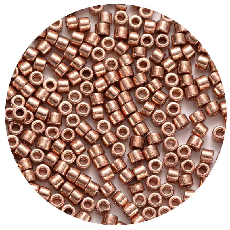 חרוזי זכוכית MKU יפניים 2 מ"מ – צבעים מטאליים