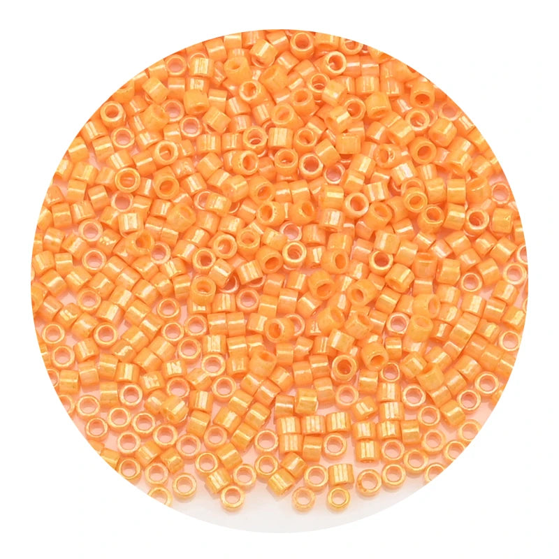 חרוזים יפנים זכוכית מיני 2 מ"מ – 1250 יחידות ליצירה ותכשיטים