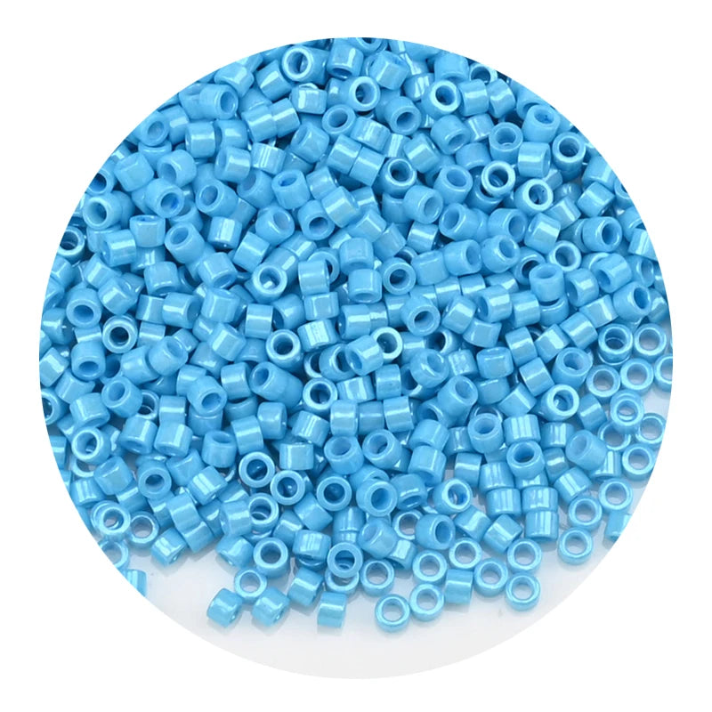 חרוזי זכוכית מיני 2 מ"מ צבעוניים